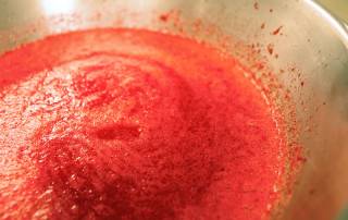 purée de fraises bio