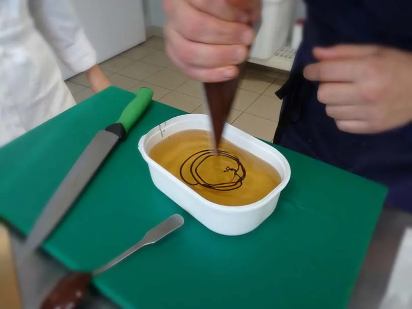 décors en chocolat