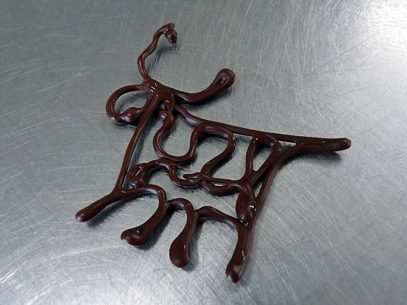 vache en chocolat